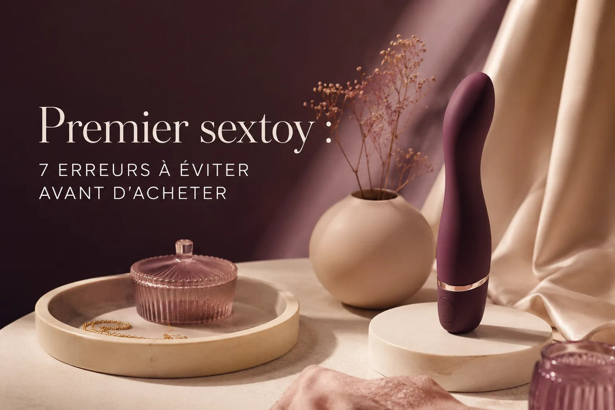 Premier sextoy : 7 erreurs à éviter avant d’acheter