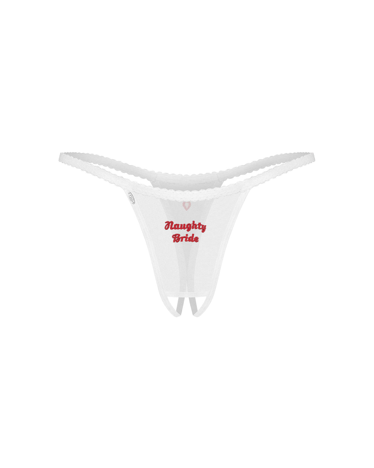 Weddya Bride string ouvert blanc
