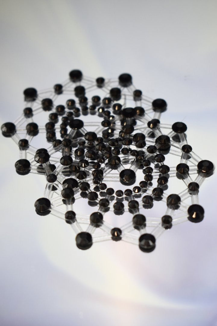 Paire de cache tétons adhésifs strass