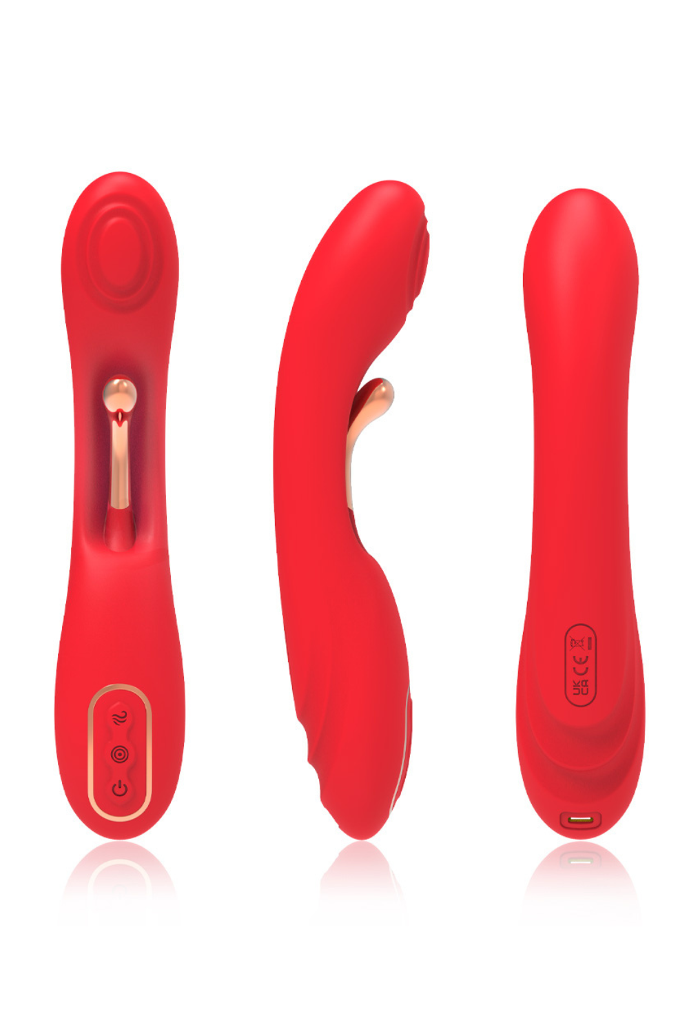 Vibromasseur TICKLE Double Stimulation – USK-V30