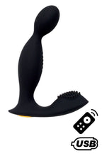 ELIOT, Stimulateur de prostate USB, avec télécommande, en silicone médical