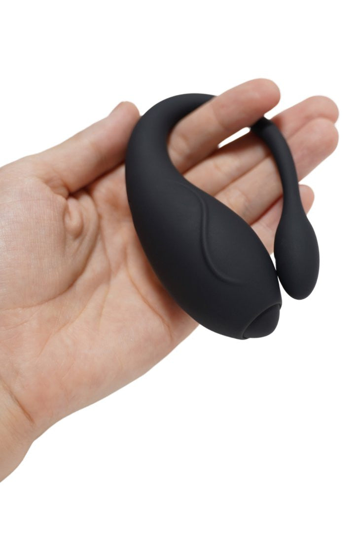 TANDEM , stimulateur pour couple USB avec télécommande en silicone médical