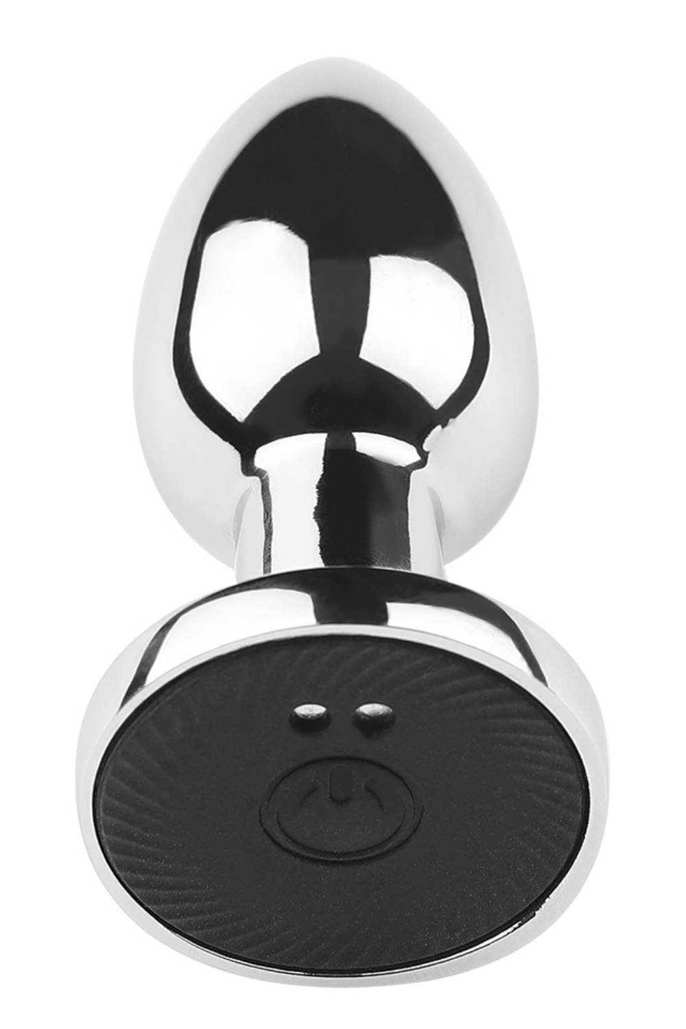 Plug vibrant acier inoxydable anal taille avec télécommande USB BOOTY