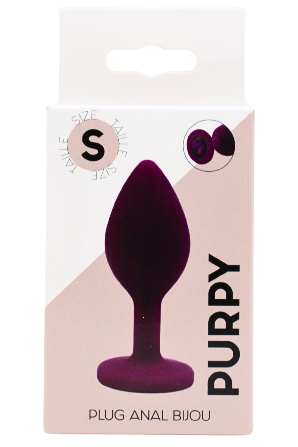 Plug bijou violet Small PURPY