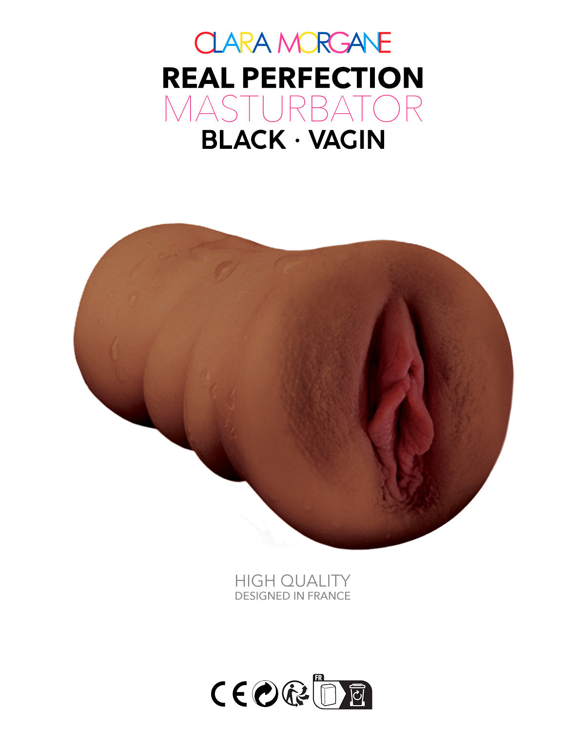Real Perfection masturbateur vagin — Black