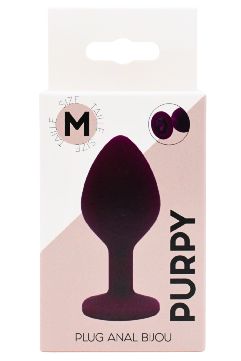 Plug bijou violet Medium PURPY