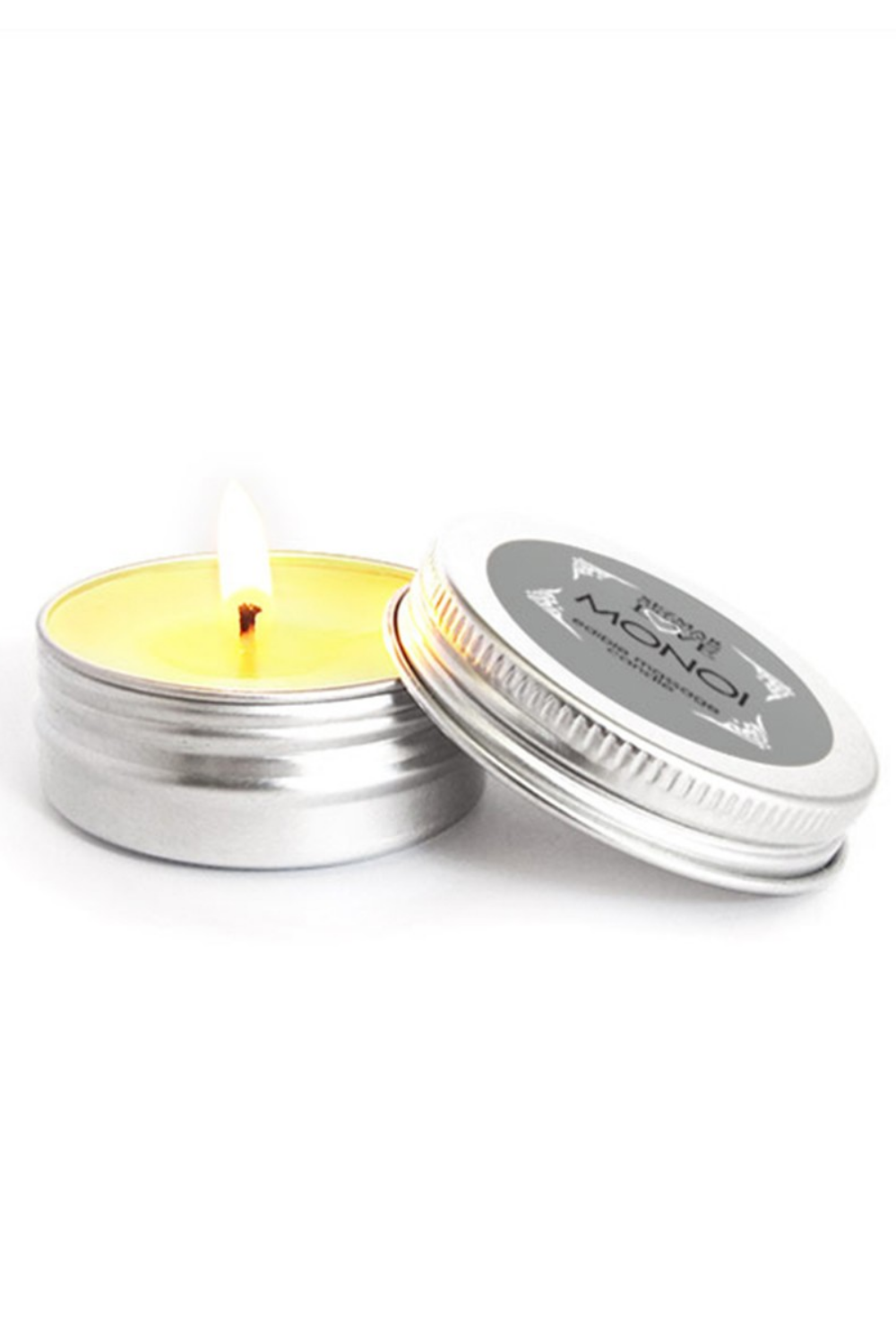 Mini Bougie de massage Monoï 30ml 100% naturelle