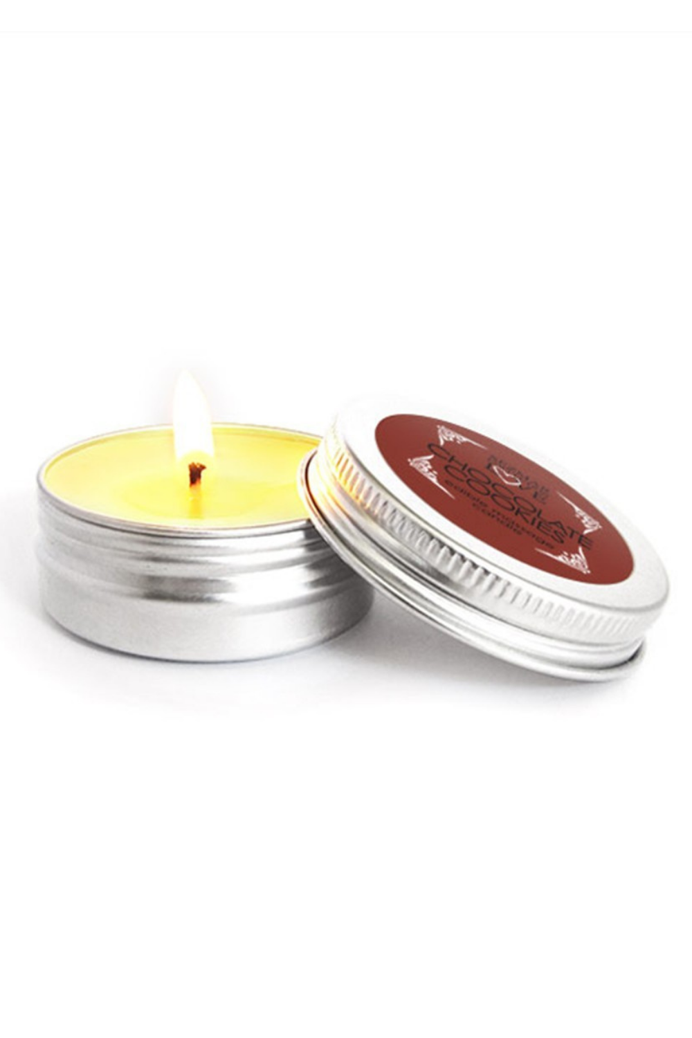 Mini Bougie de massage Chocolat Cookie 30ml 100% naturelle