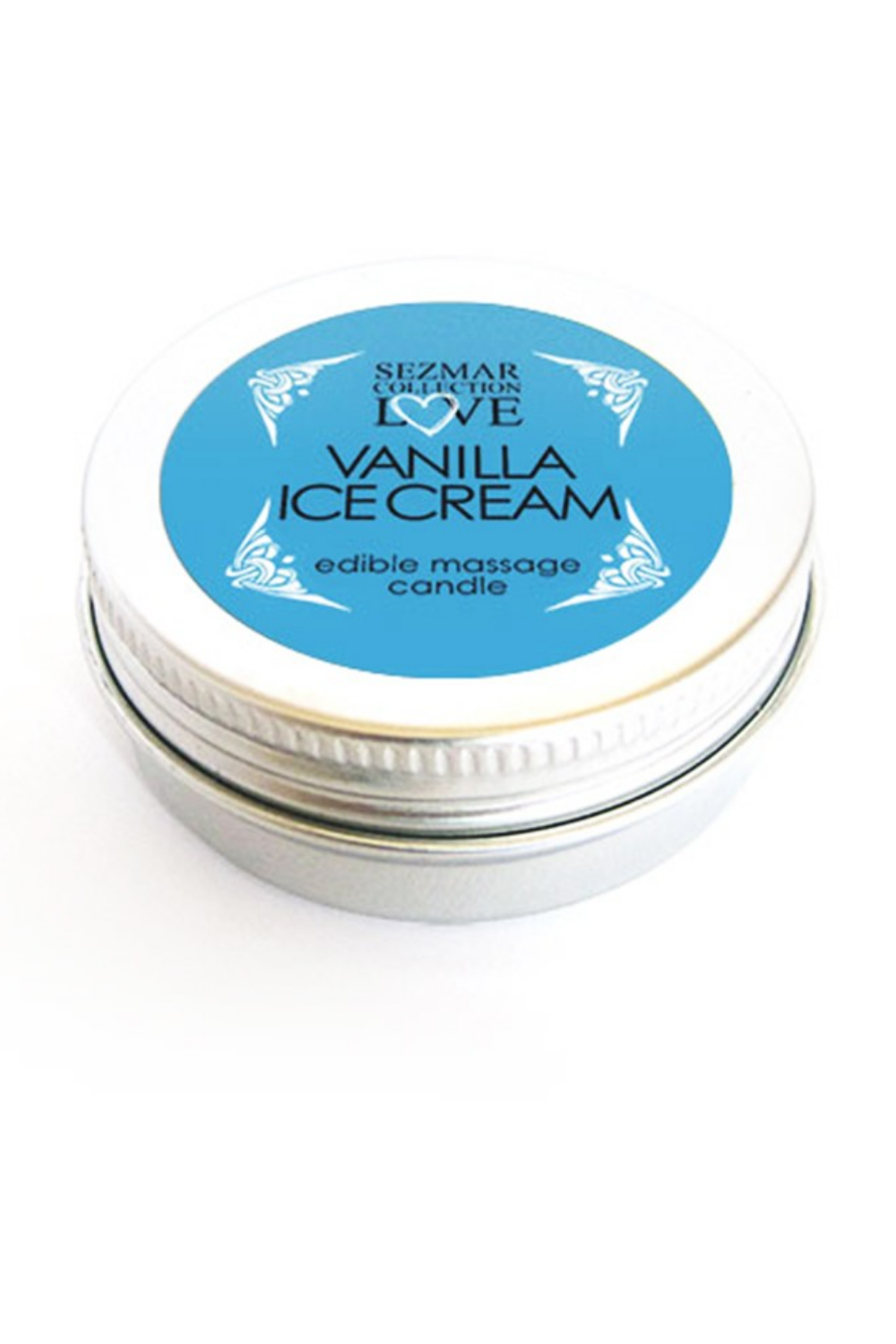 Mini Bougie de massage glace vanille 30ml 100% naturelle