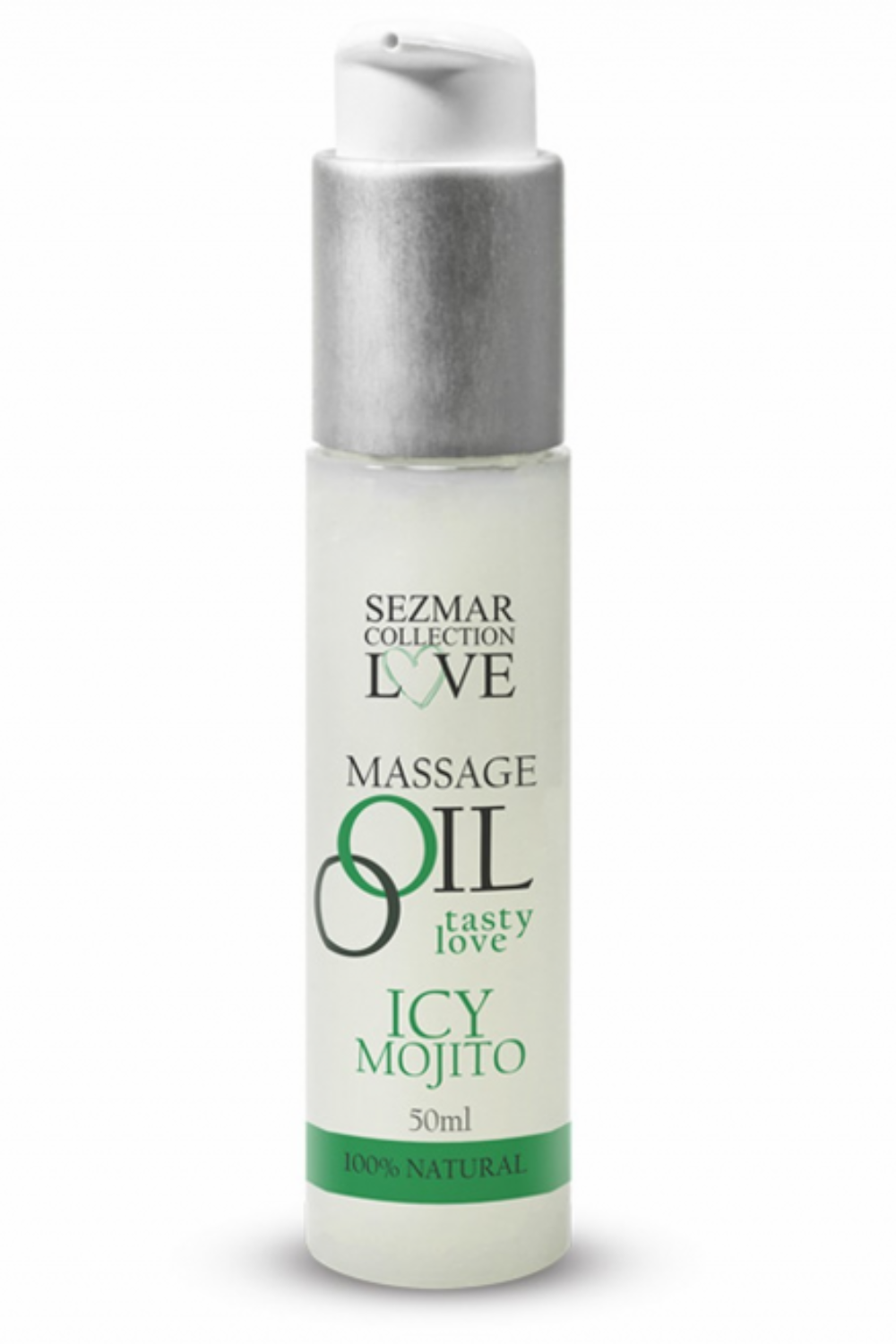 Huile de massage comestible mojito menthe 50ml