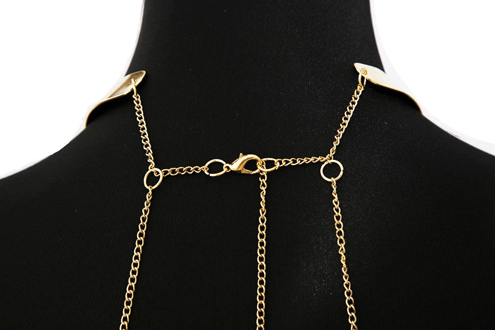 Bijou Tour de cou avec chaines de corps