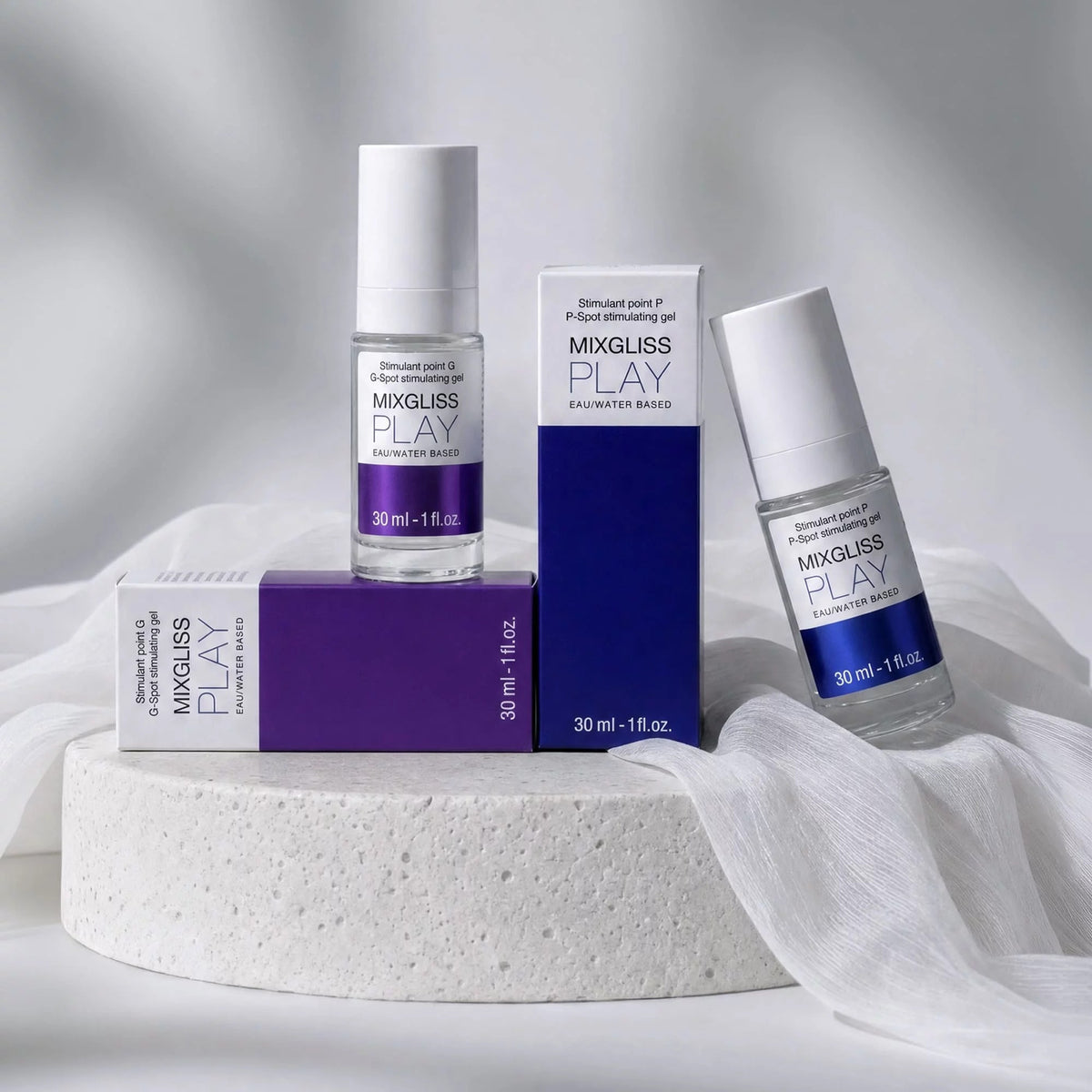 Mixgliss play - Stimulant point G - Sans parfum 30ml