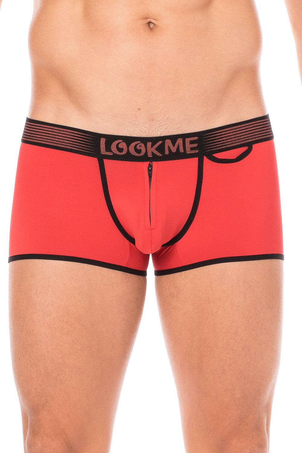 Mini-Pants échancré avec zip