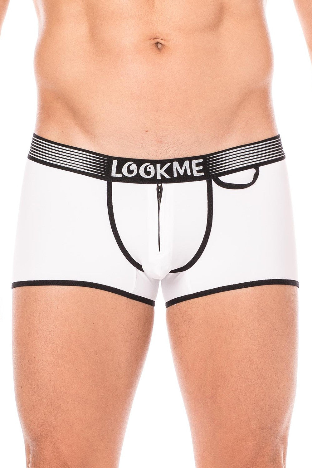 Mini-Pants échancré avec zip