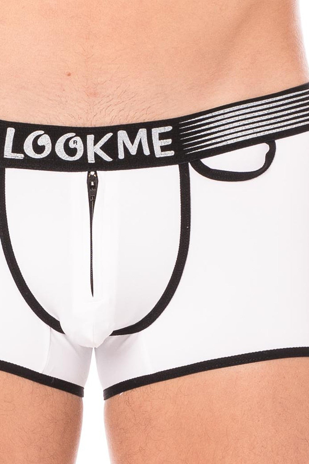 Mini-Pants échancré avec zip