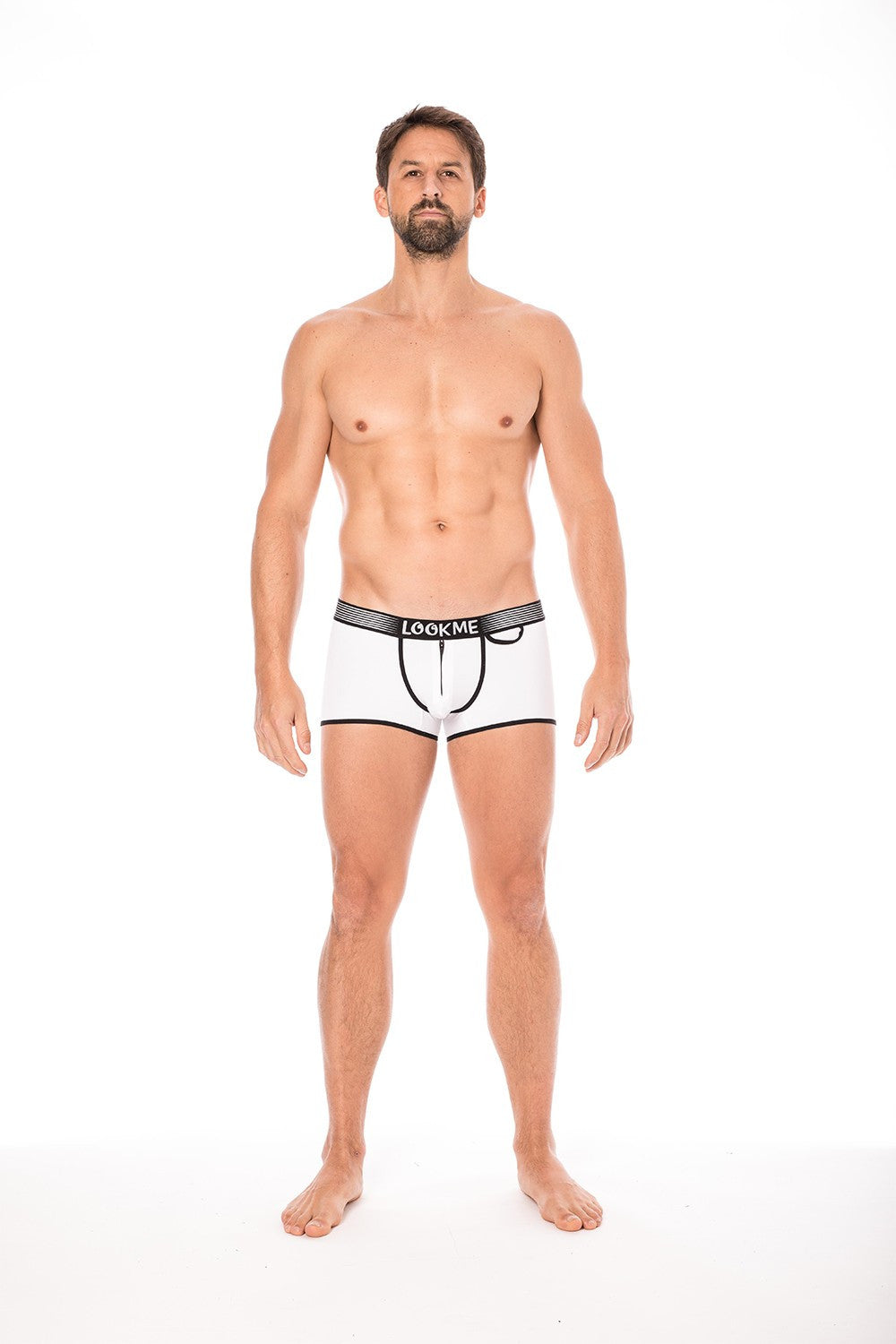 Mini-Pants échancré avec zip