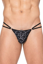 Mini string imprimé noir New Look