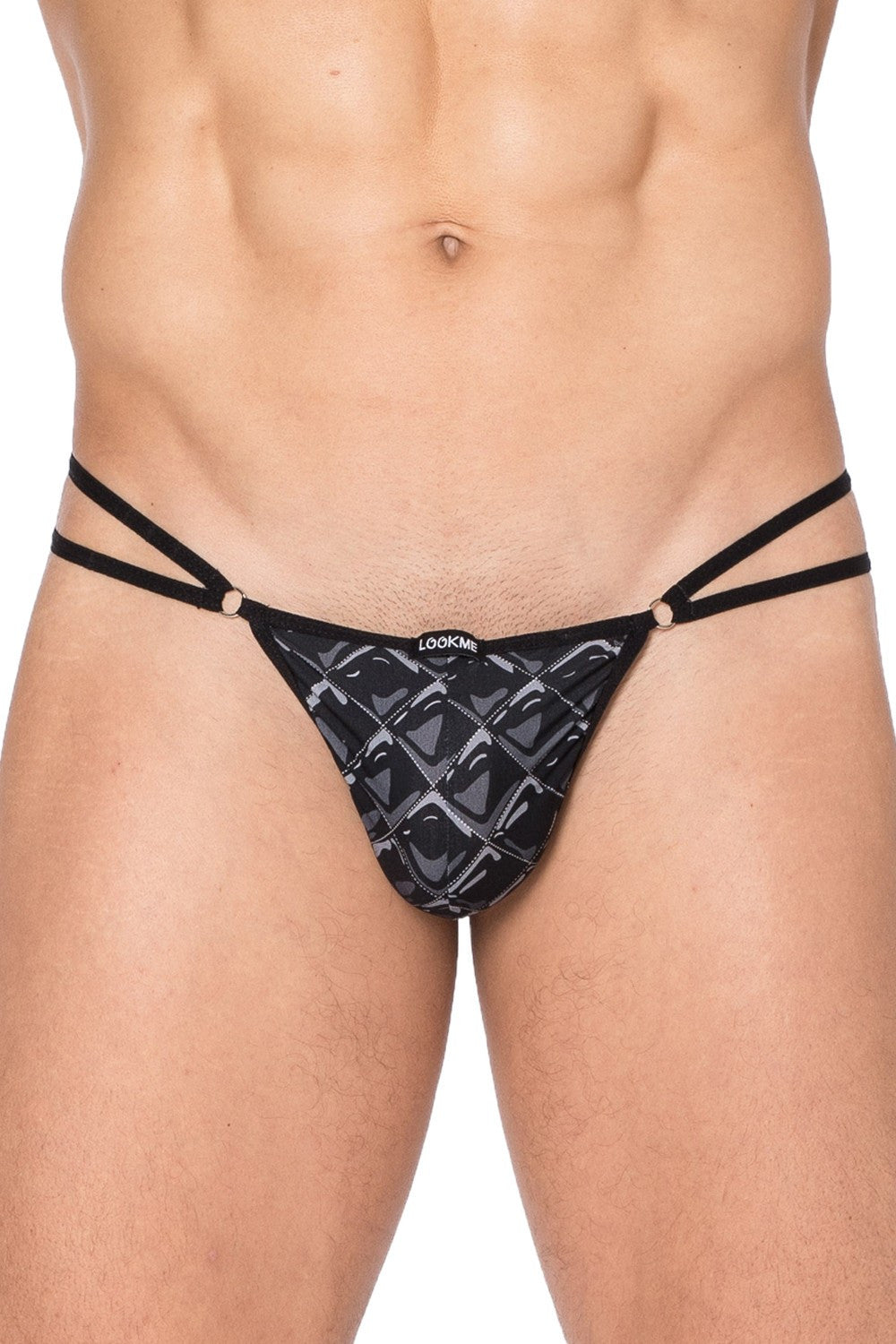 Mini string imprimé noir New Look