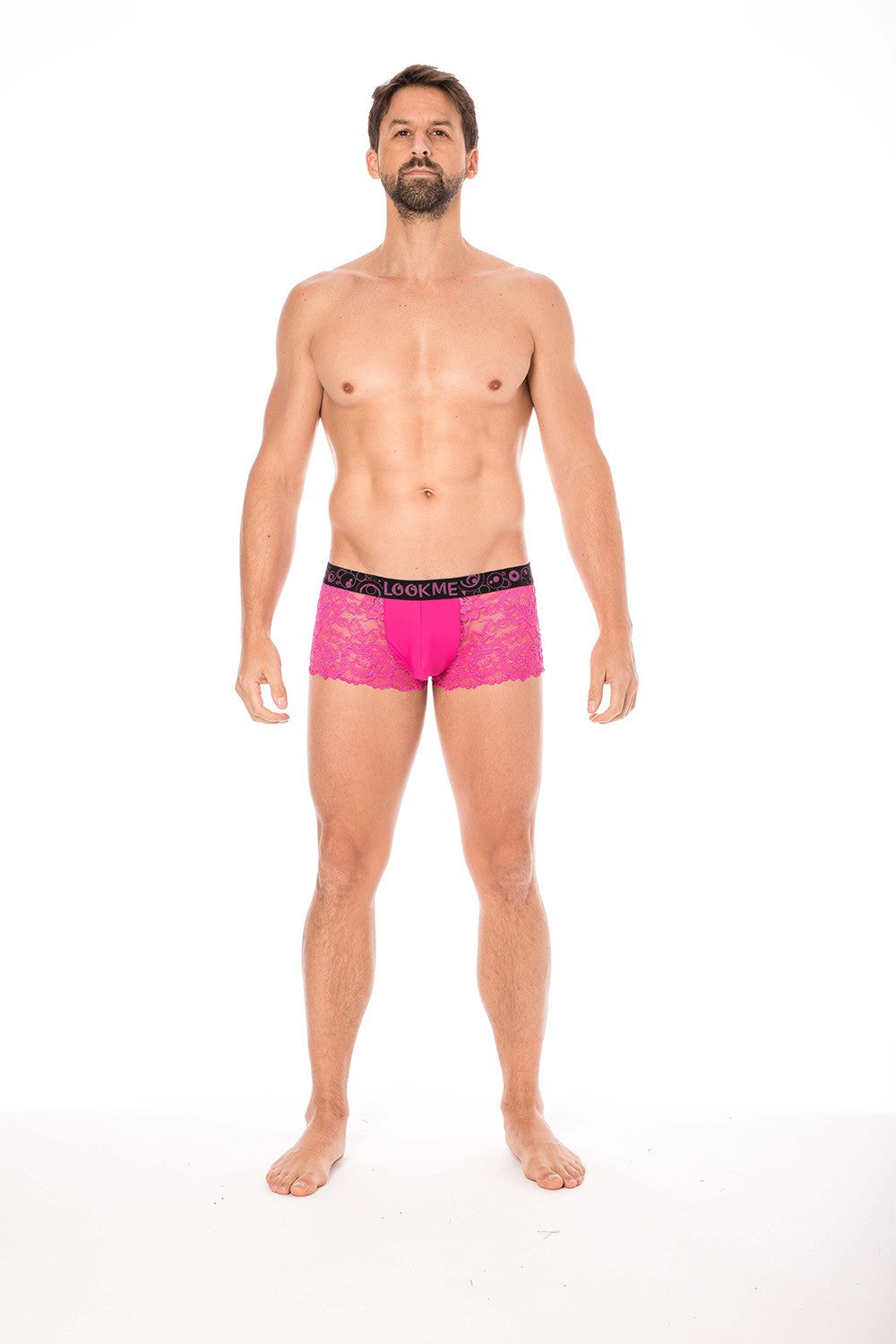 Boxer en dentelle délicate