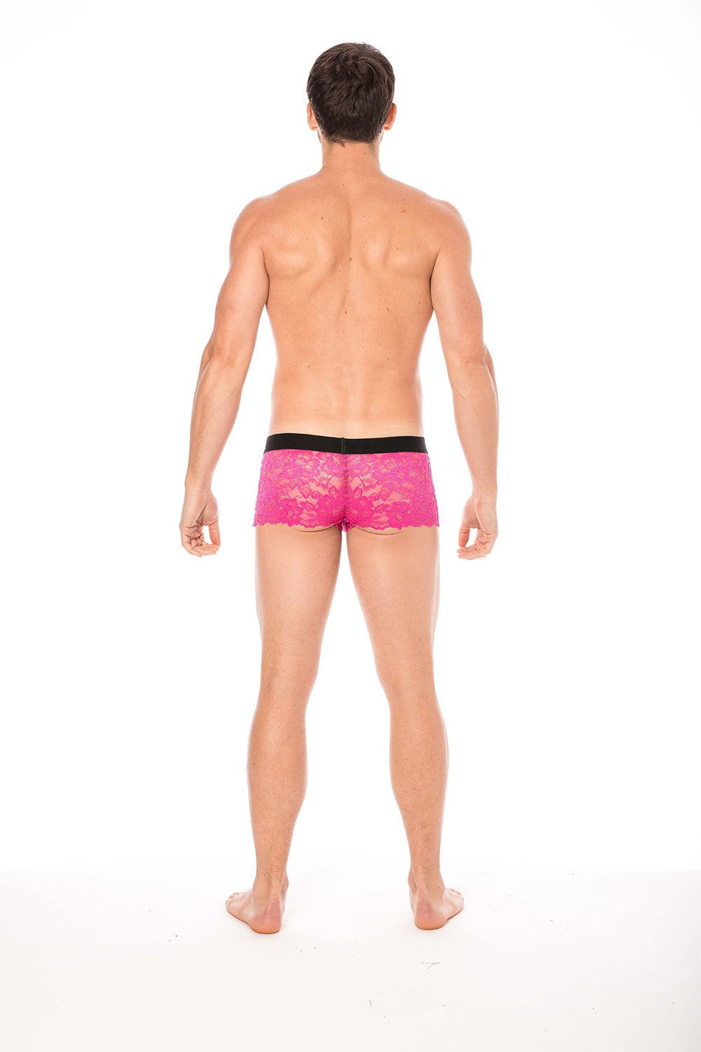 Boxer en dentelle délicate
