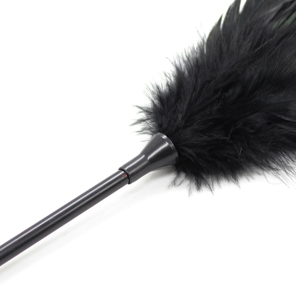 Cravache noire - 38 cm