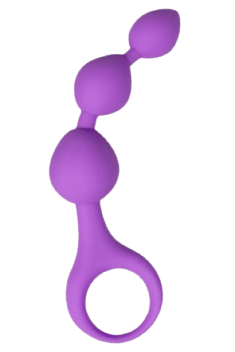 Chapelet anal 3 boules silicone 15 cm Pocket Pleasure 1 dosette lubrifiant