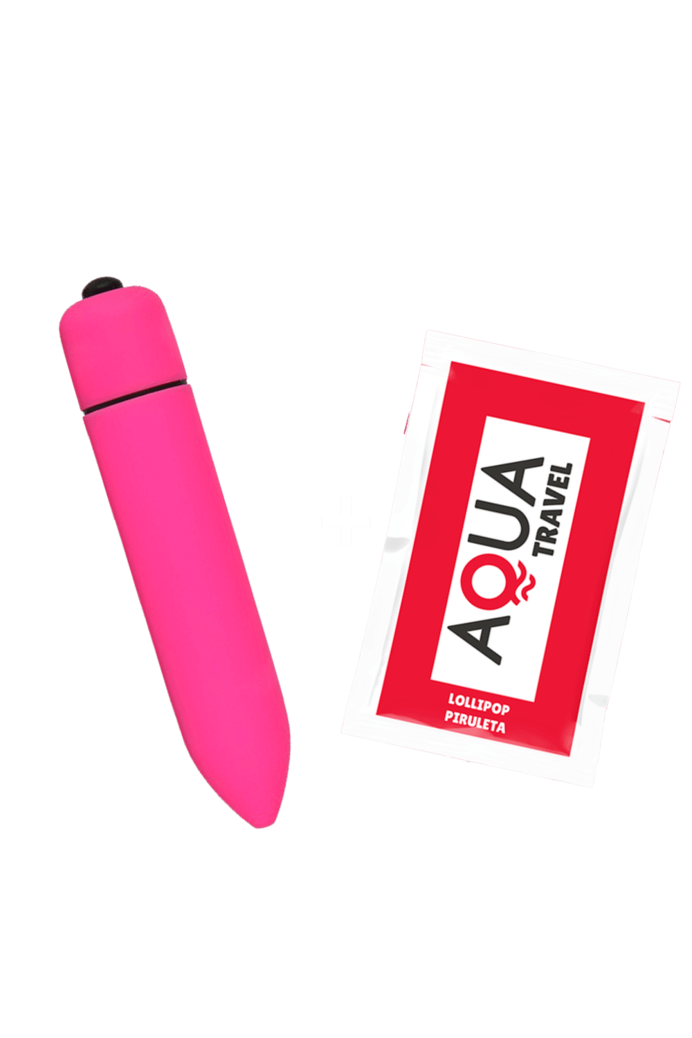 Mini Vibromasseur Bullet 10 Vitesses 1 dosette de lubrifiant Pocket Pleasure