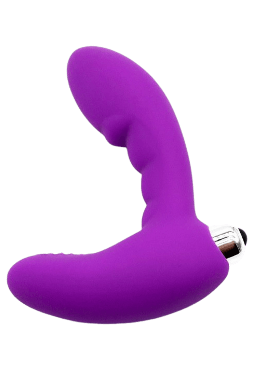Vibromasseur anal violet stimulateur de prostate Pocket Pleasure 1 dosette lubrifiant