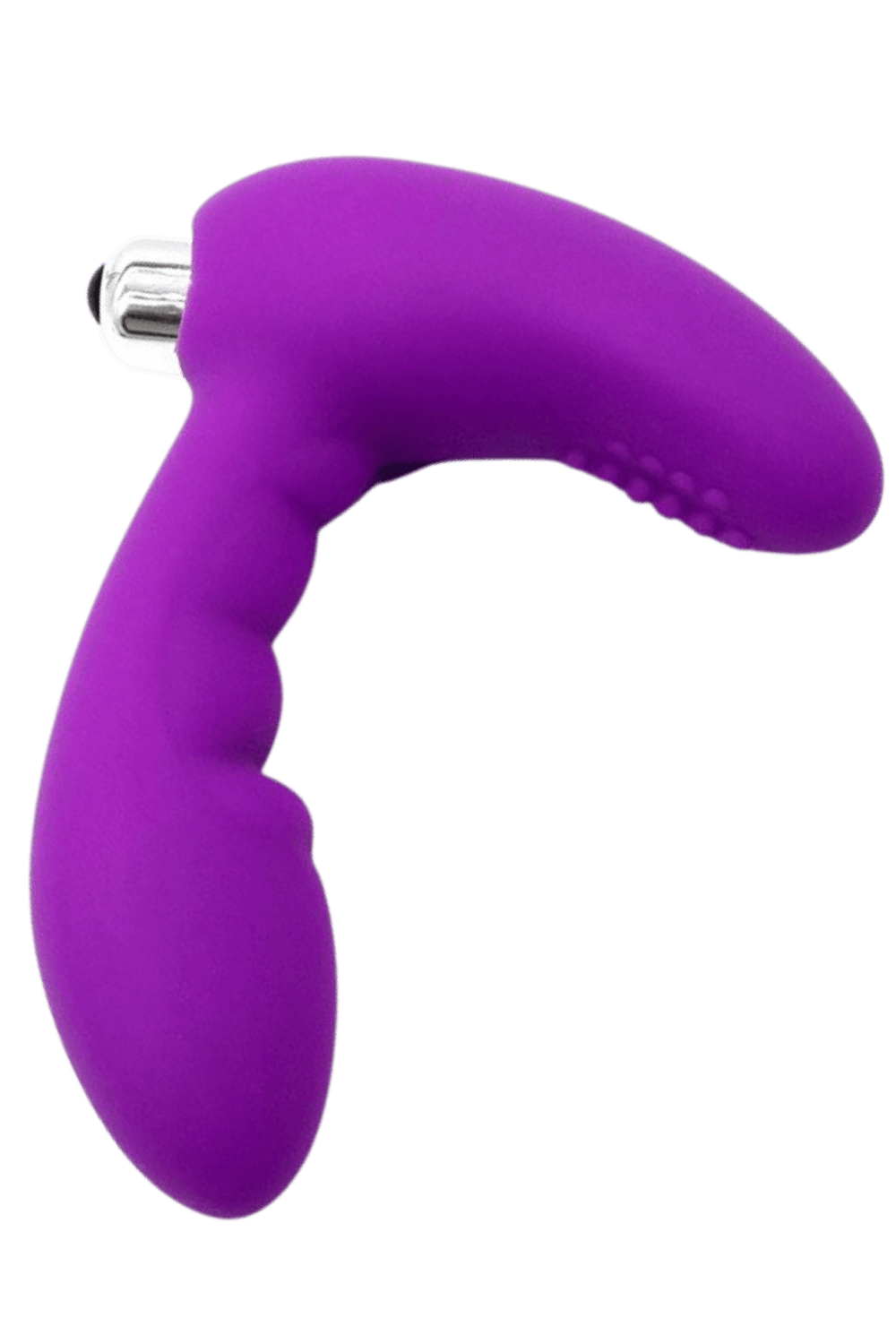 Vibromasseur anal violet stimulateur de prostate Pocket Pleasure 1 dosette lubrifiant
