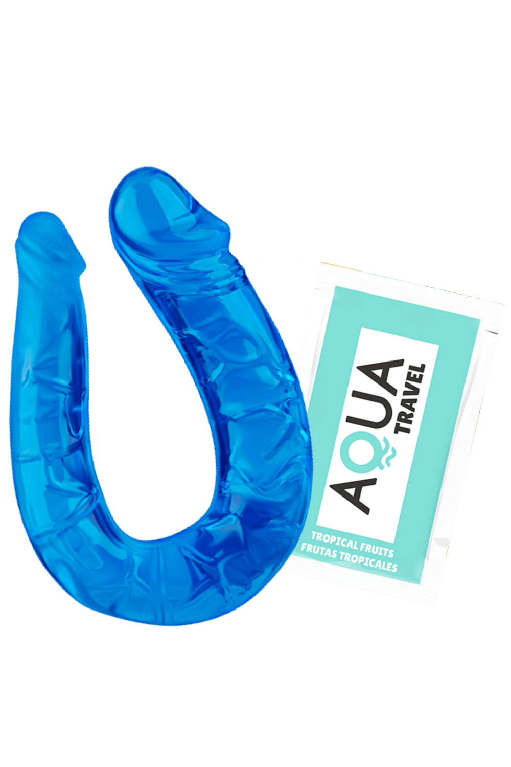 Double Dong Flexible Pocket Pleasure 1 dosette de lubrifiant