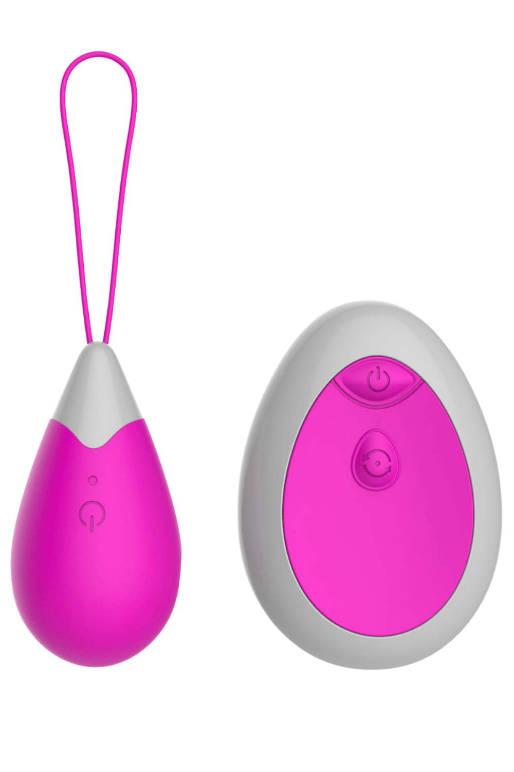 Œuf vibrant télécommandé Pocket Pleasure 10 modes — Fuchsia