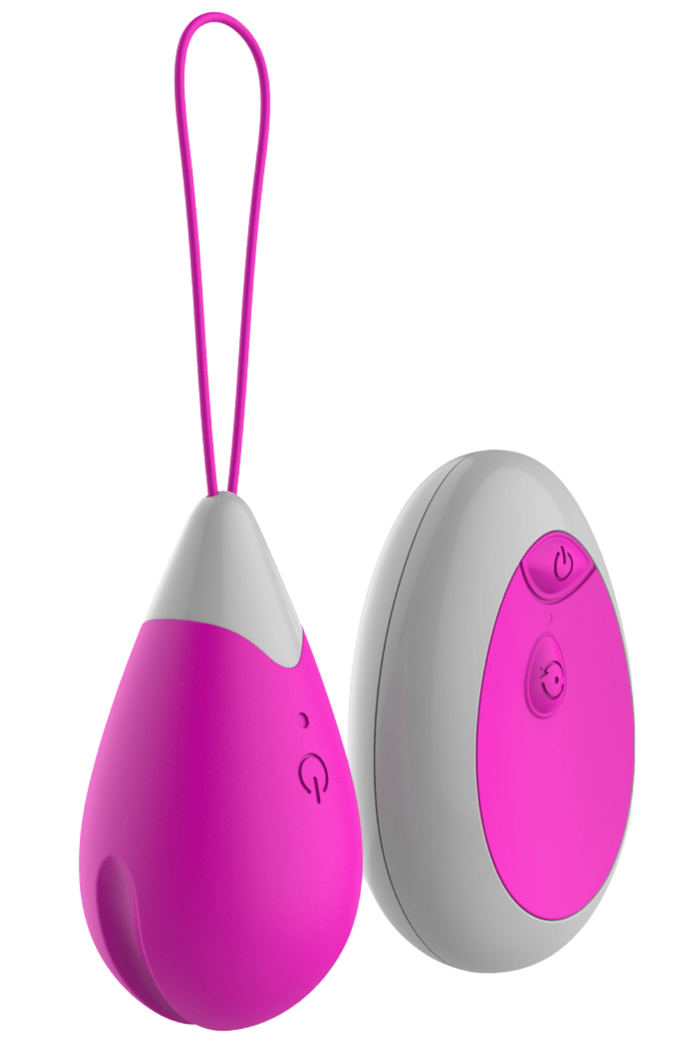 Œuf vibrant télécommandé Pocket Pleasure 10 modes — Fuchsia