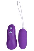 Œuf Vibrant Télécommandé 7 Vitesses Violet 1 dosette de lubrifiant — Pocket Pleasure