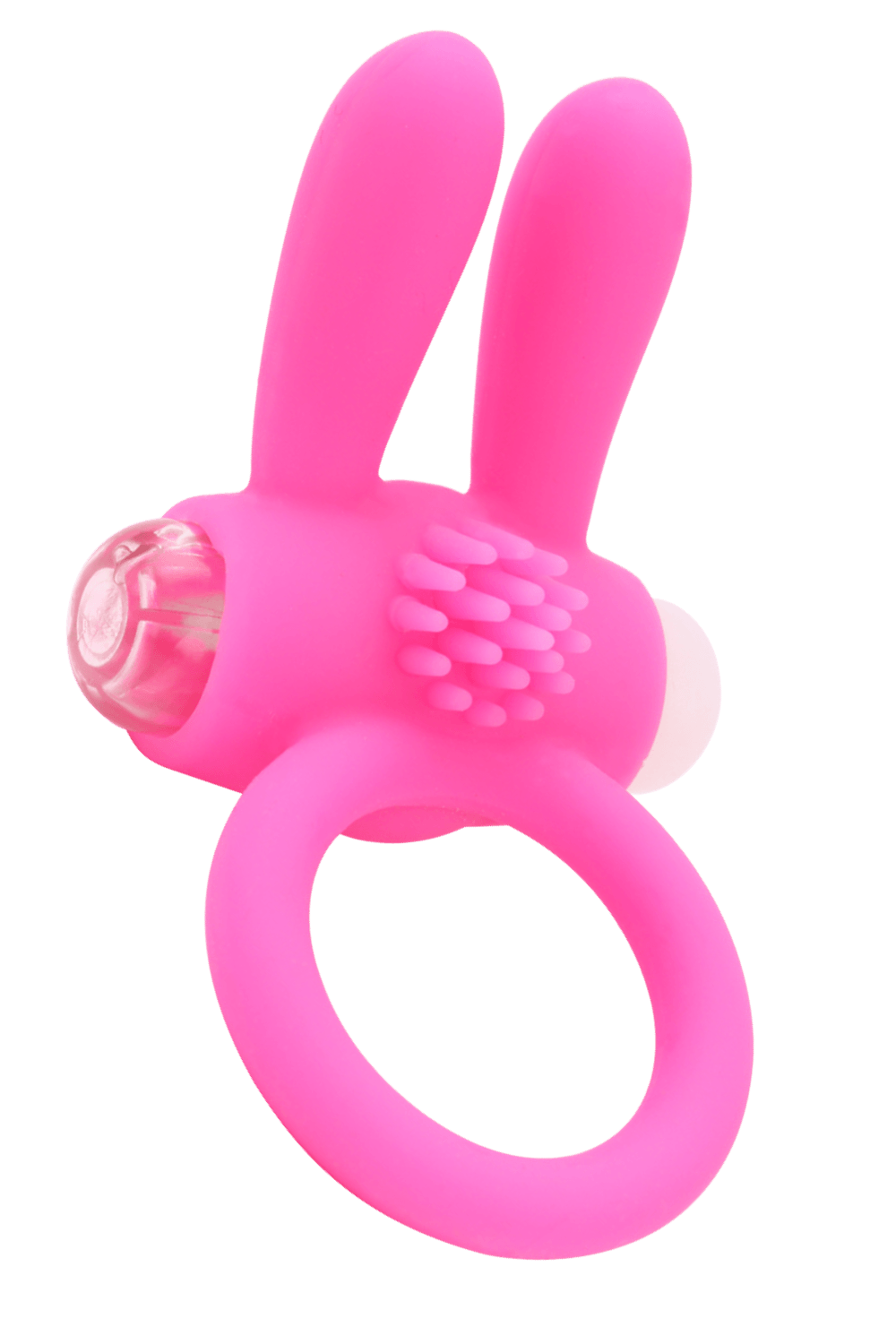 Anneau Vibrant Rabbit Silicone 1 dosette de lubrifiant — Pocket Pleasure