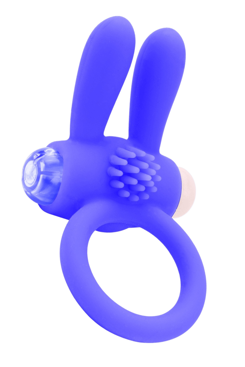 Anneau Vibrant Rabbit Silicone 1 dosette de lubrifiant — Pocket Pleasure