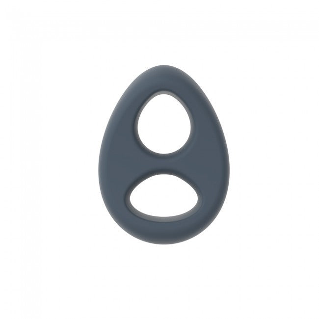 Cockring Liquid-soft ultra doux - Gris