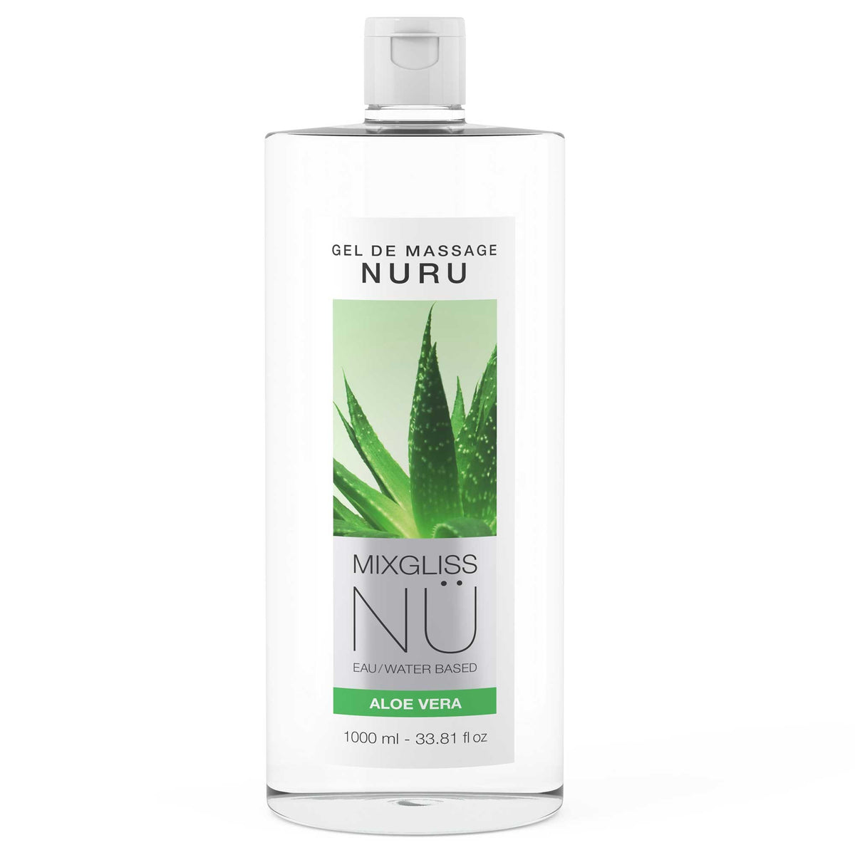 Mixgliss Gel de massage - NU Aloe Vera - 1000 ml
