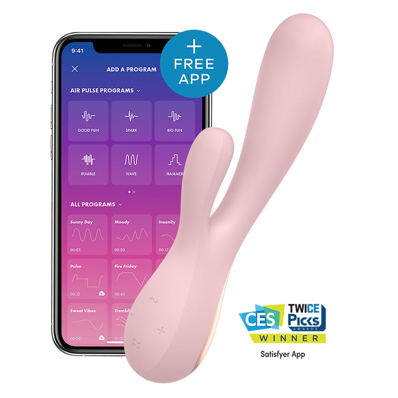 Vibromasseur connecté Satisfyer Mono Flex