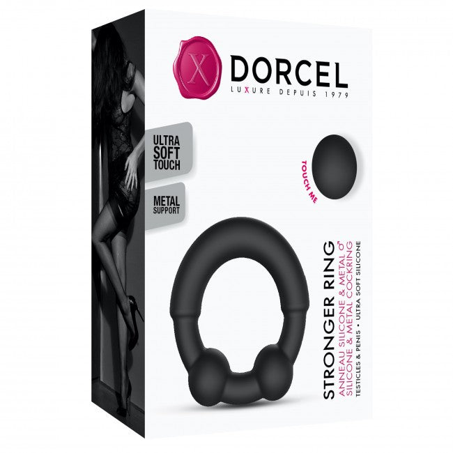 Cockring Stronger ring Dorcel - Noir