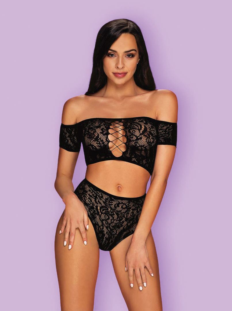Inessita Ensemble 2 pcs - Noir