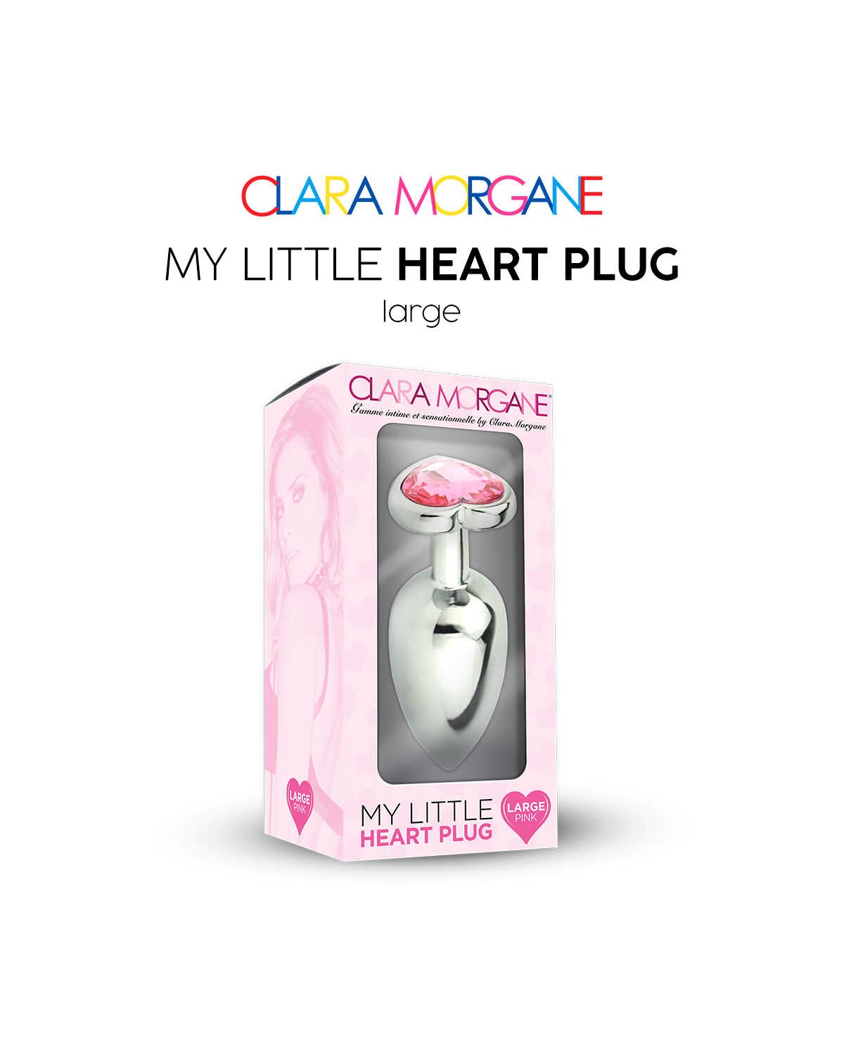 My little Heart Plug - Rose
