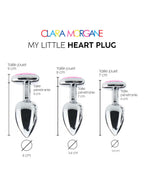 My little Heart Plug - Rose