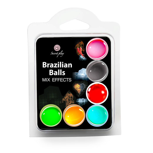 6 Brazilian Balls Differents effets 3701