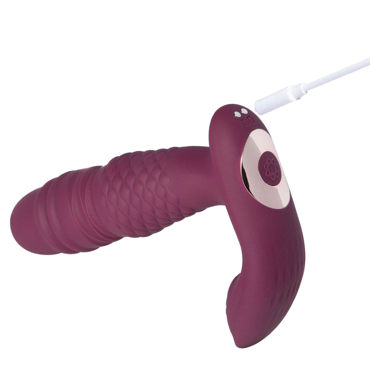 Ryder - Vibromasseur et va et vient double stimulation avec application