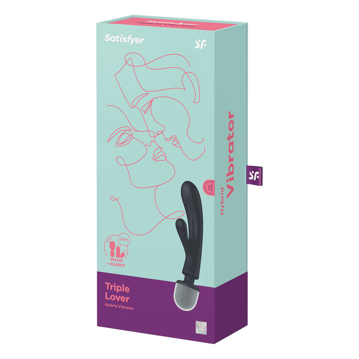 Triple lover Rabbit et Wand Satisfyer
