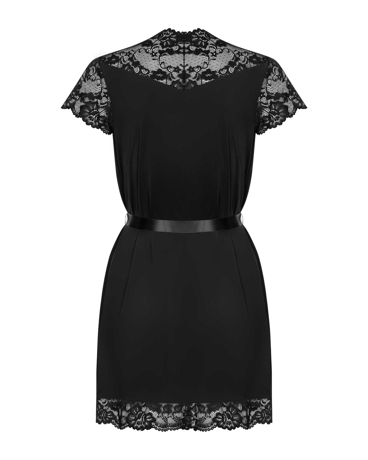 810-PEI-1 Peignoir - Noir
