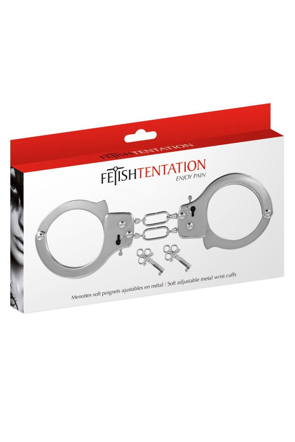Menottes en métal pour débutants Fetish Tentation