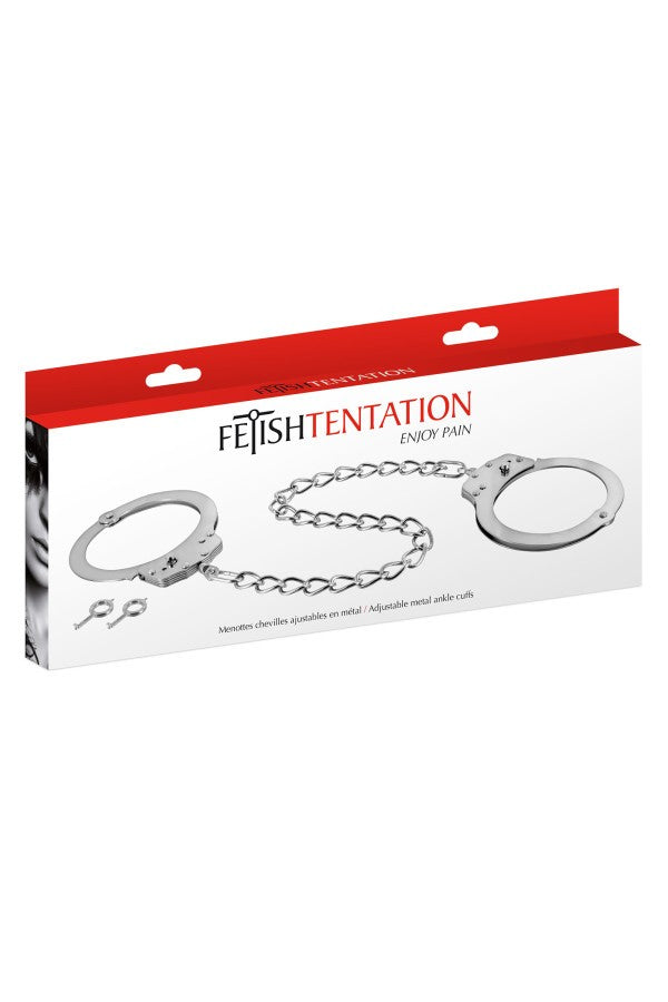 Menottes pour chevilles en métal Fetish Tentation