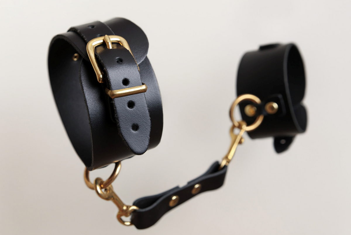 Menottes en cuir Collection Anneaux