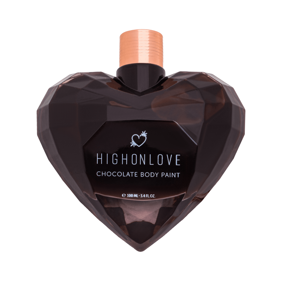 Peinture corporelle végétalienne au chocolat noir - 100 ml